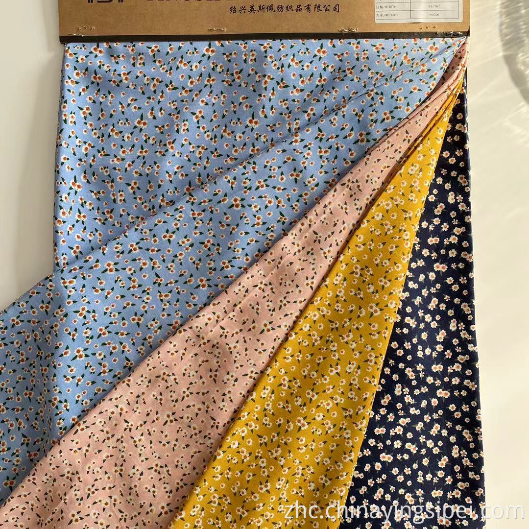 编织100%排放印刷的普通人造丝粘液织物30S 120GSM准备商品库存